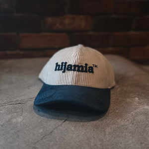 Hijamia truckers cap cream/navy